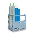 Palette à bouteille de gaz, Enlèvement, Utilisé