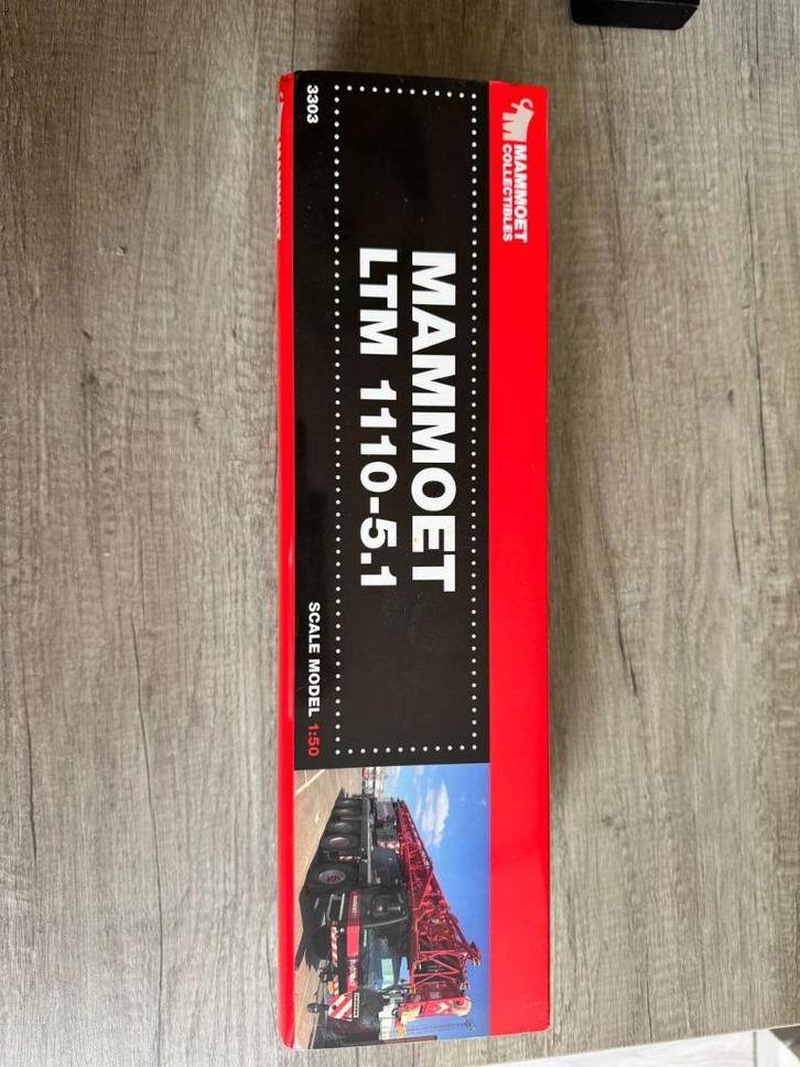 Mammoet LTM 1110-5.1 – schaalmodel 1:50 – NIEUW, Verzamelen, Automerken, Motoren en Formule 1, Nieuw, Auto's, Ophalen