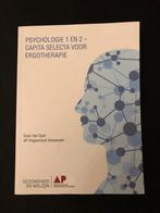 Psychologie 1 & 2 Capita Selecta voor Ergotherapie, Nieuw, Sven Van Geel, Ophalen of Verzenden