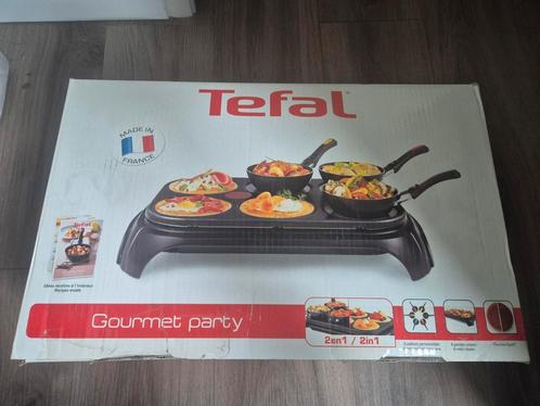 Tefal 6 personen wokstel, Elektronische apparatuur, Gourmetstellen, Zo goed als nieuw, Ophalen of Verzenden