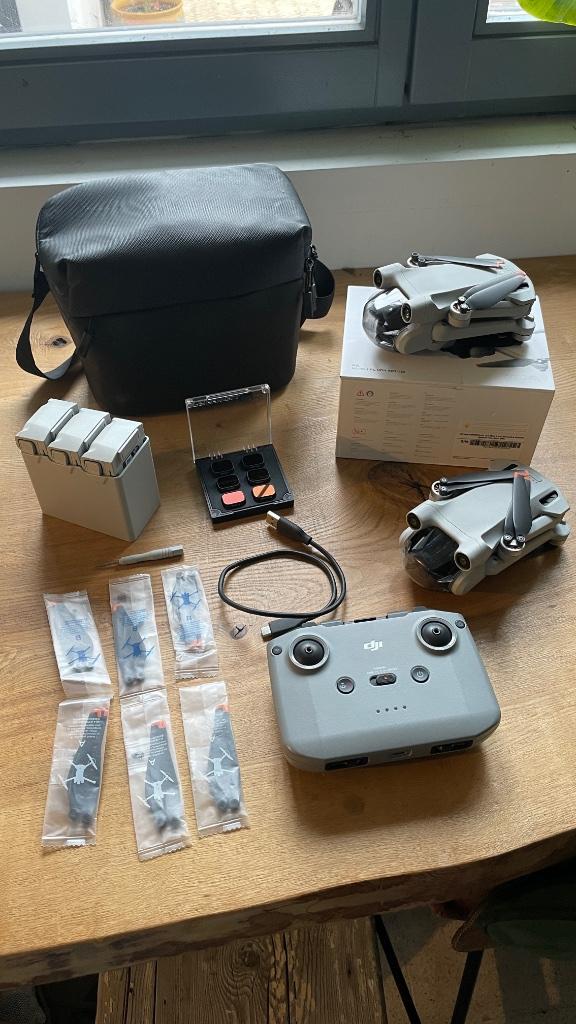 Dji Mini 3 Pro Fly More + Backup, Audio, Tv en Foto, Drones, Zo goed als nieuw, Drone met camera, Ophalen