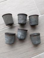 6x oude maatbekers 50ml 1900-1920, Ophalen of Verzenden