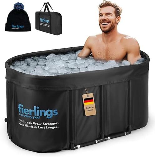 fierlings Premium 120 cm ovaal ijsbad SNELLE GRATIS LEVERING, Sport en Fitness, Gezondheidsproducten en Wellness, Nieuw, Overige typen
