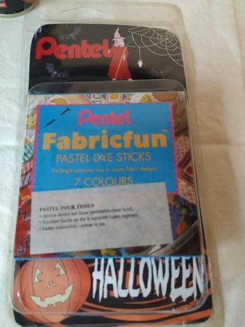 halloween kleuren krijtjes voor kledij te versieren nieuw beschikbaar voor biedingen