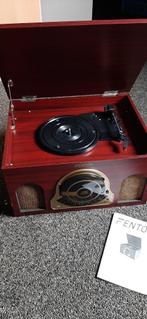 Fenton RP150 platenspeler met CD, USB, radio,..., Gebruikt, USB-aansluiting, Platenspeler, Ophalen