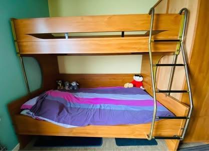Stapelbed, Enfants & Bébés, Chambre d'enfant | Lits superposés & Lits mezzanines, Utilisé, Lits superposés, Enlèvement