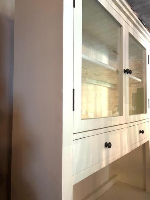 buffetkast wit, Huis en Inrichting, Kasten | Buffetkasten, Zo goed als nieuw, 200 cm of meer, 100 tot 150 cm, 50 tot 75 cm, Met lade(s)
