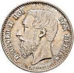 1 franc - Léopold II -  français : 1867 : 50 € : 5 gr, Enlèvement, Argent, Monnaie en vrac, Argent