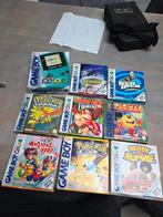Nintendo Game Boy Color + 8 games, Games en Spelcomputers, Games | Nintendo Game Boy, Ophalen of Verzenden