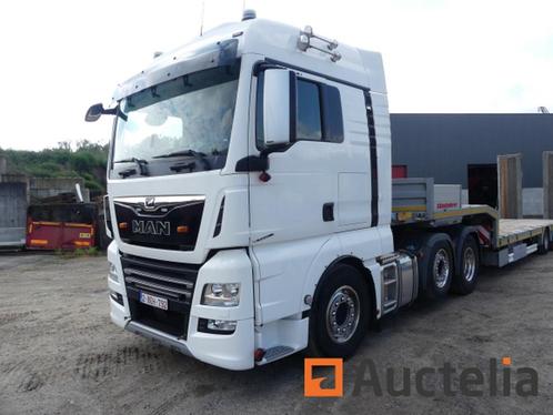 Tracteur routier 6x2 MAN TGX 580 (2019-294.198 km), Autos, Camions, Entreprise, Achat, MAN, Autres carburants, Autres couleurs