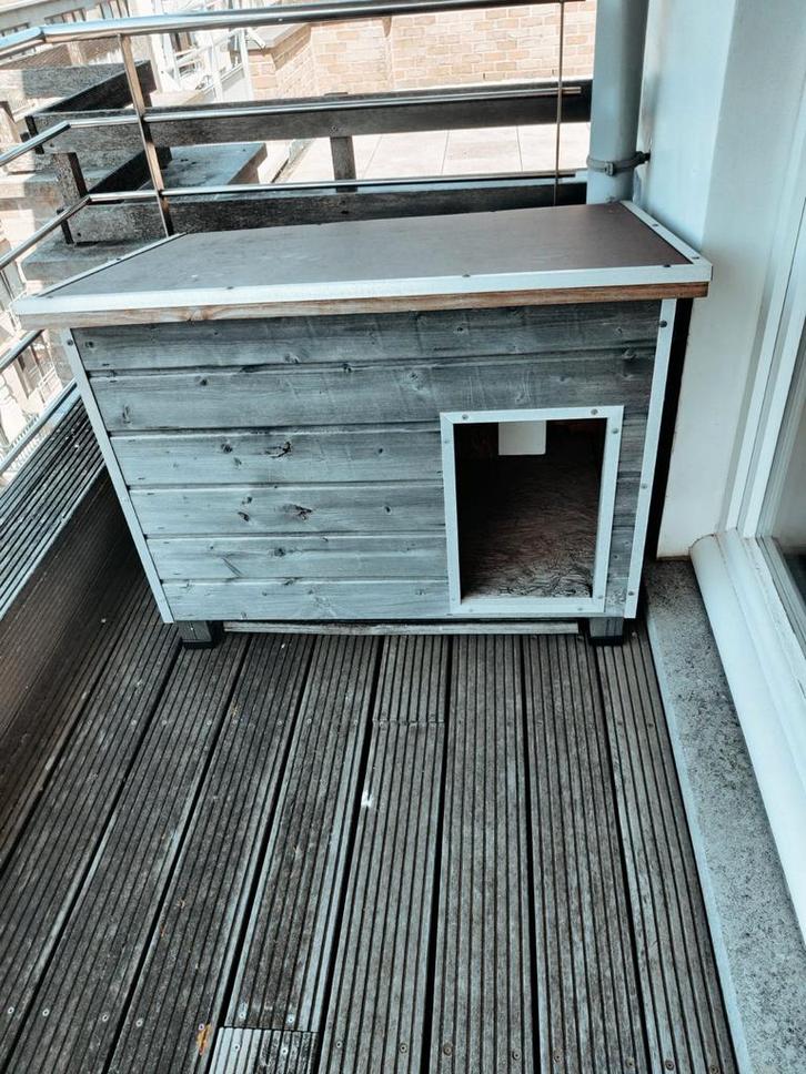 2 x Hondenhok H80xD80xB100, Dieren en Toebehoren, Hondenhokken, Gebruikt, Hondenhok, 65 tot 100 cm, 75 tot 110 cm, Ophalen