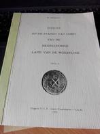 indices op de staten van Goed Land van de Woestijne, Boeken, Ophalen