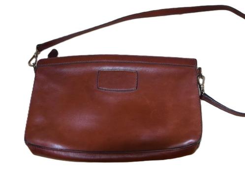 Delvaux vintage handtas in roestbruin, Handtassen en Accessoires, Tassen | Damestassen, Gebruikt, Schoudertasje, Bruin, Ophalen of Verzenden