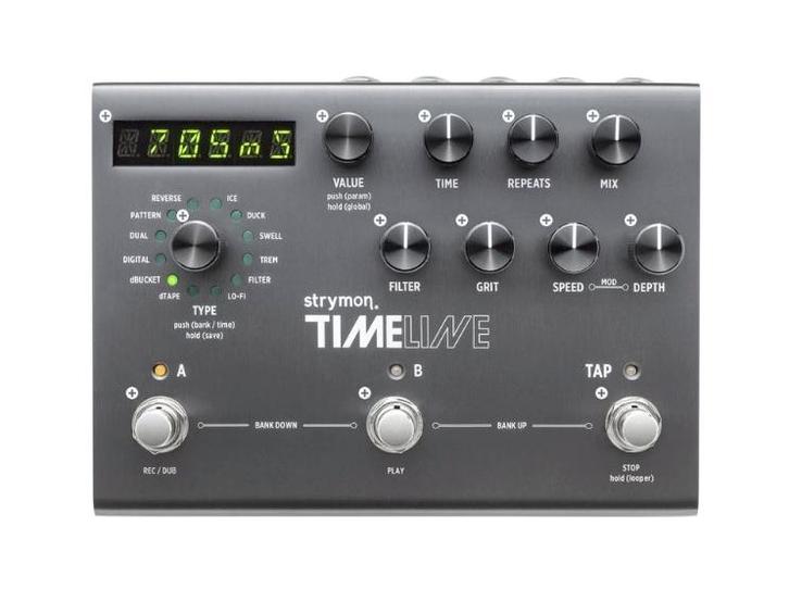 Strymon TimeLine Multi Effect Delay Pedaal (Nieuw), Musique & Instruments, Effets, Neuf, Delay ou Écho, Enlèvement ou Envoi