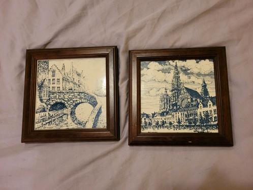 delfts blauw, Antiek en Kunst, Antiek | Wandborden en Tegels, Ophalen of Verzenden