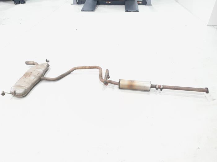 Echappement silencieux arrière + central d'un Audi A3, Autos : Pièces & Accessoires, Systèmes d'échappement, Audi, Utilisé, 3 mois de garantie