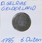 D.GELRIAE 1785 6 Duiten Gelderland, Postzegels en Munten, Munten | Nederland, Ophalen of Verzenden