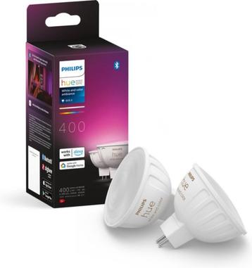 Philips Hue spot - wit en gekleurd licht- 2 pack  beschikbaar voor biedingen