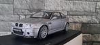 BMW M3 CSL E46 SILVER 1/18ème, Hobby en Vrije tijd, Ophalen of Verzenden, Nieuw, Auto, Solido