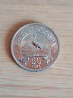 OEGANDA 50 Cents 1976, Ophalen of Verzenden, Overige landen, Losse munt