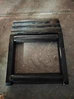 Aluminium rollerbank voor motorfietsen, Ophalen