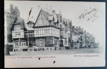 Carte postale WESTENDE LES VILLAS DIGUE ZEEDIJK TOP !, Enlèvement ou Envoi
