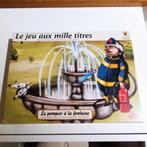 Le jeu aux mille titres (Oya) : le pompier à la fontaine, Ophalen of Verzenden, Zo goed als nieuw