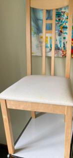 SETS VAN 10 STOELEN/IKEA/AFNEEMBARE HOEZEN, Huis en Inrichting, Stoelen, Ophalen, Hout, Overige kleuren, Zo goed als nieuw