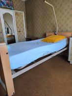 Electrisch ziekenhuisbed, Ophalen, Zo goed als nieuw, Beige, Hout