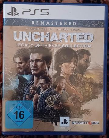 Jeu PS5 Uncharted Legacy of Thieves Collection  beschikbaar voor biedingen