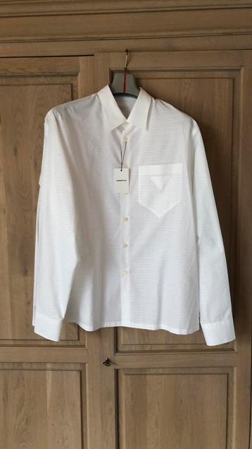 PRADA chemise blanche neuf XXL, Ophalen of Verzenden, Nieuw, Wit, Prada