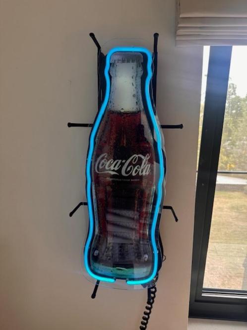Neon Coca Cola-verlichting, Huis en Inrichting, Lampen | Overige, Gebruikt, Ophalen