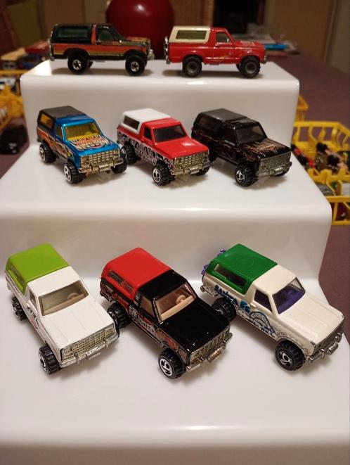 Ford Bronco collectie, Hobby en Vrije tijd, Modelauto's | Overige schalen, Zo goed als nieuw, Ophalen of Verzenden
