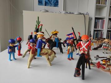 Play Mobil Collector-Cavalerie-Les tuniques bleues. beschikbaar voor biedingen