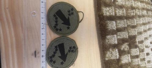 lot patchen us (NR15), Verzamelen, Militaria | Algemeen, Marine, Embleem of Badge, Ophalen of Verzenden