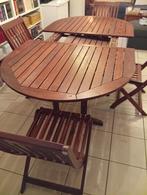 Table de jardin, Tuin en Terras, Tuinsets en Loungesets, Ophalen, Teakhout, Loungeset, Eettafel