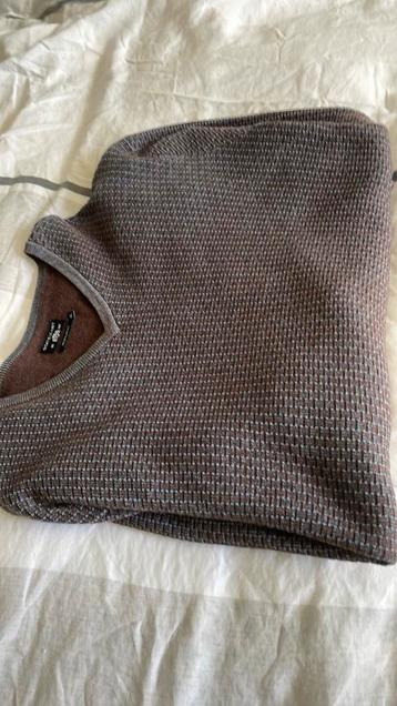 Mooie katoenen trui 4xl merk state of art, Kleding | Heren, Grote Maten, Ophalen, Zo goed als nieuw, Blauw