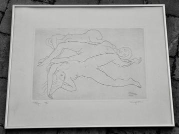 Naaken/twee gravures van Louis MOYANO beschikbaar voor biedingen