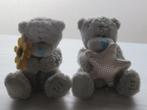 2 kleine MeToYou beren -- Me To You, Verzamelen, Ophalen of Verzenden, Zo goed als nieuw, Stoffen beer, Me To You