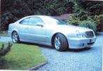 Mercedes CLK kompressor 2001, 115 000 km, Auto's, Achterwielaandrijving, Electronic Stability Program (ESP), Zwart, Leder