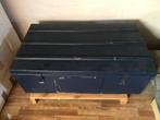 Grande malle cantine en métal - longueur 97 cm, Collections, Objets militaires | Général, Enlèvement