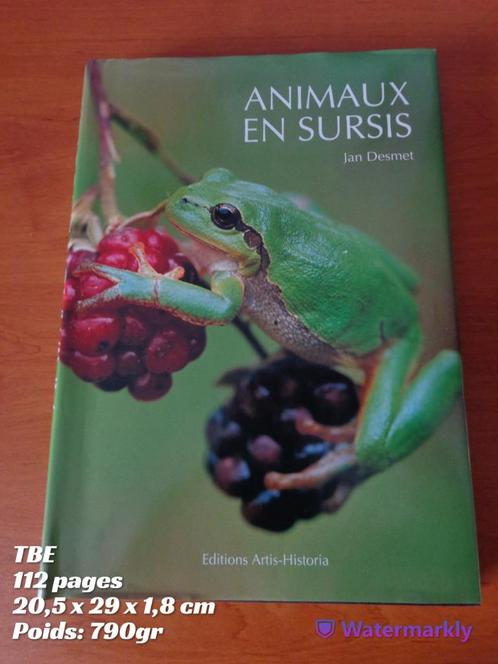 Animaux en sursis de Jan Desmet - TBE, Livres, Animaux & Animaux domestiques, Comme neuf, Autres espèces, Enlèvement ou Envoi