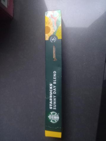 GRATIS STARBUCKS  SUNNY DAY BLEND NESPRESSO beschikbaar voor biedingen