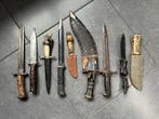 Lot de baïonnettes, couteaux en tout genre, Collections, Objets militaires | Général, Enlèvement ou Envoi, Armée de terre