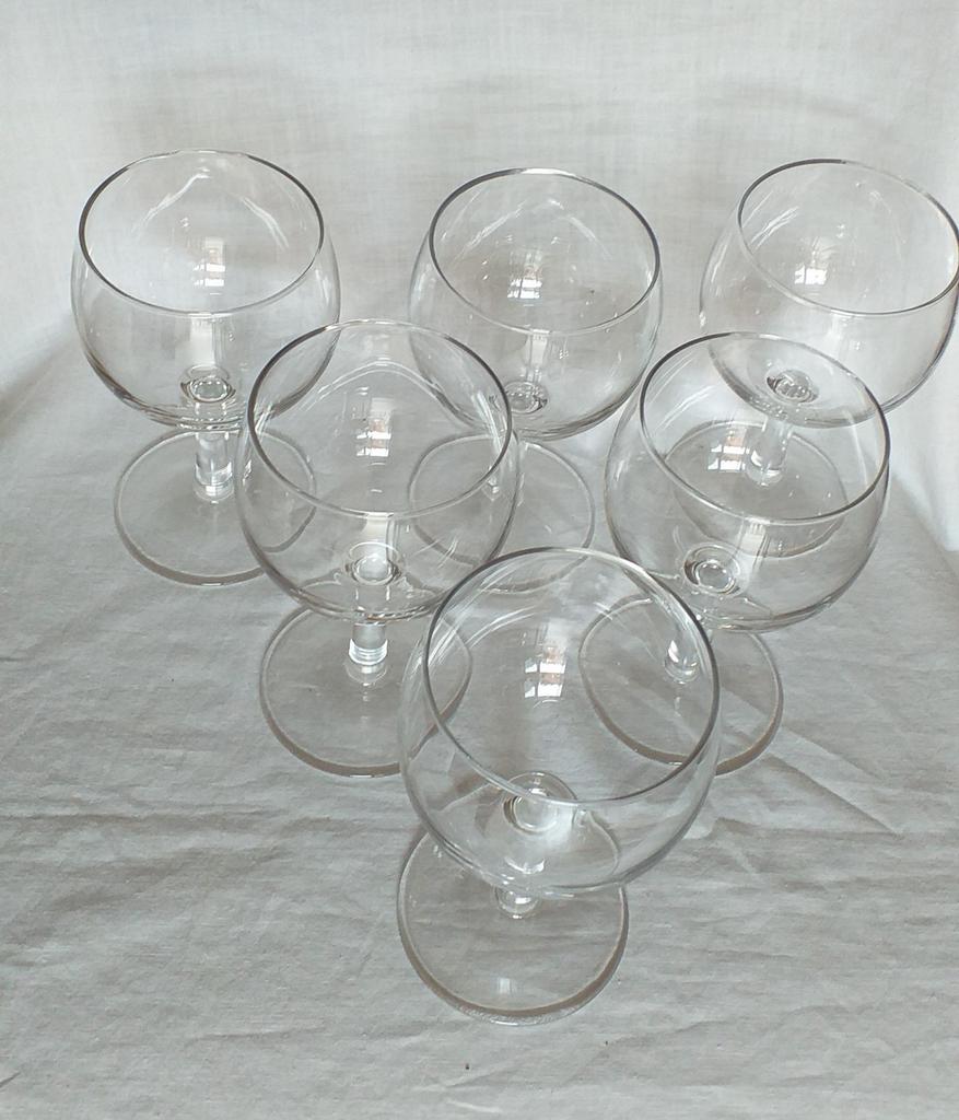 Ballonwijnglazen van 25 cl, Verzamelen, Glas en Drinkglazen, Zo goed als nieuw, Ophalen of Verzenden