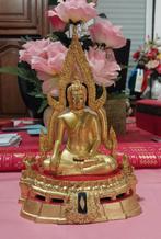 Buddha Thai,Tempel,Boeddha Thailand,Chinnaraj Bucha,Brons, Gebruikt, Ophalen of Verzenden