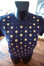 puur fijn 'Flair Goes Retro' pull trui, Flair Goes Retro, Enlèvement ou Envoi, Bleu, Taille 42/44 (L)