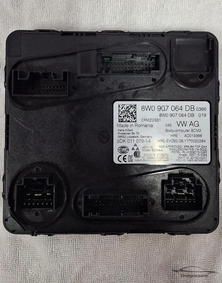 Boordnet BCM Audi A4 8W 8W0907064DB, Auto-onderdelen, Elektronica en Kabels, Audi, Gebruikt, Ophalen of Verzenden