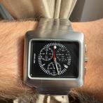 Chronograaf horloge - Issey Miyake x Harri Koskinen (Seiko), Staal, Polshorloge, Ophalen of Verzenden, Zo goed als nieuw