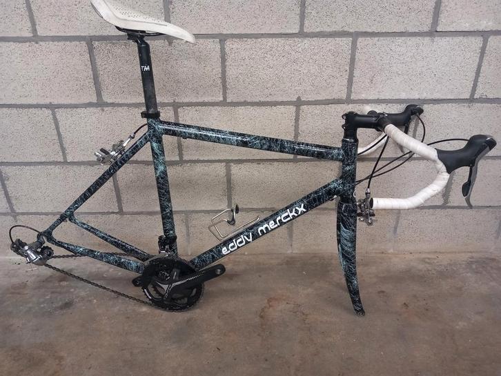 Eddy Merckx Team SL Shimano Tiagra maat 56, Fietsen en Brommers, Fietsen | Racefietsen, Carbon, Ophalen